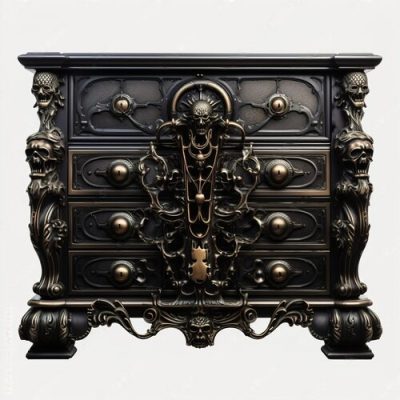 skull drawer